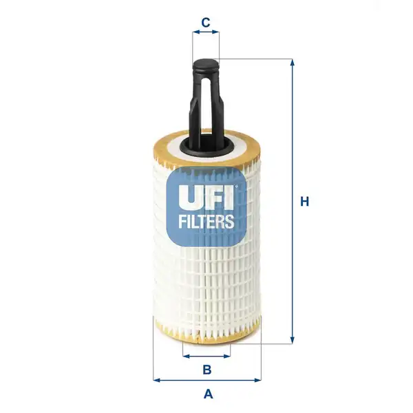 UFI 25-172-00 | Yağ Filtresi Mercedes M276 W204 W212 W221