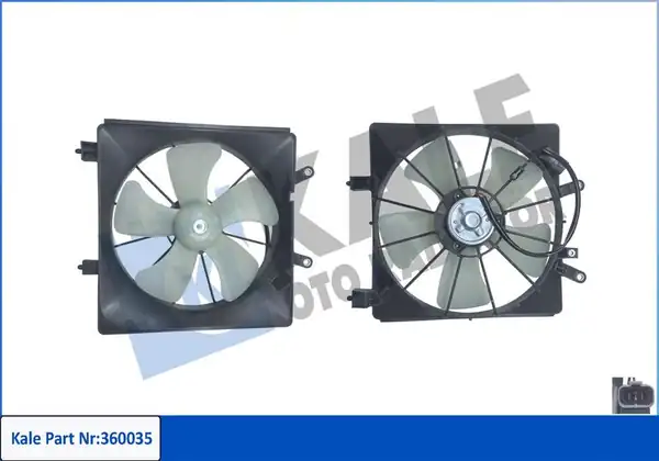 KALE 360035 | Fan Motoru Honda Civic 1 7 01 06 12v
