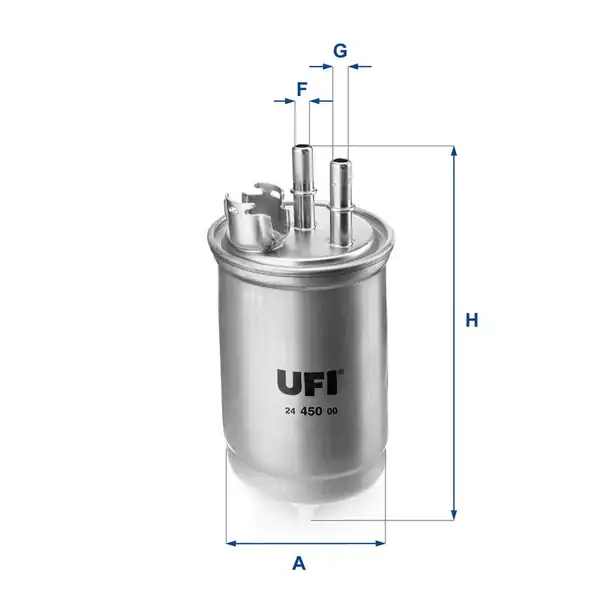 UFI 24-450-00 | Mazot Filtresi Connect 75ps 02