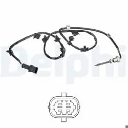 DELPHI TS30238 | Oksijen Sensörü 2. Konum Insignia A20dtr Egzoz Sıcaklık Sensörü (Opel)