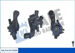 KALE 572600 | Termostat Gövdesi Komple (105 °C) P308 207 C3 Picasso Ep3 (1.4 16V) P207 P308 Partner Tepe Berlingo