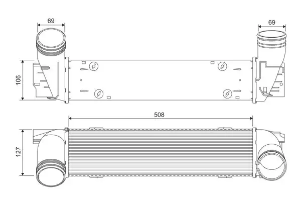 Valeo 818392 İntercooler Radyatörü Bmw N20 E84 Z4 E89 860665