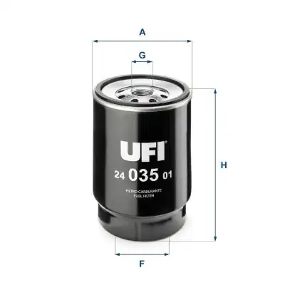 UFI 24-035-01 | Separ Filtresi Man Tgx Tgs D2066 D2676 07 Y M 809960