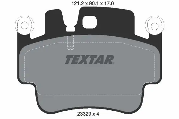 TEXTAR 2332902 | Fren Balatası Porsche 911 996 Ön Boxster 3 6