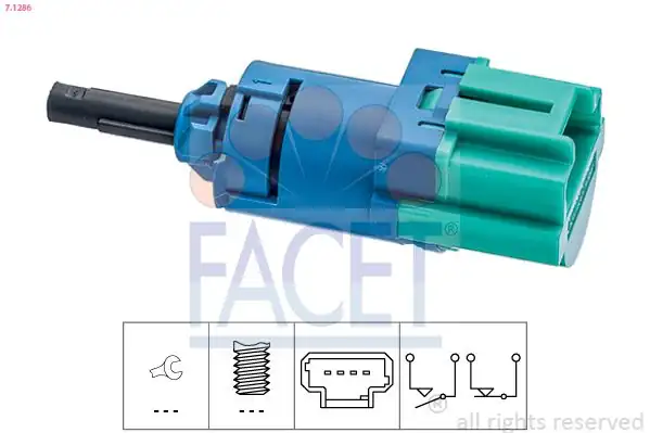 FACET 71286 | Fren Stop Müşürü Peugeot P508 Citroen C5 508 C5 III 10