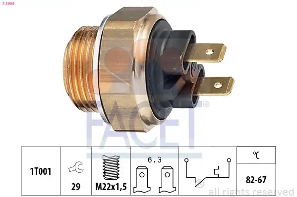 FACET 75004 | Hararet Müşürü Peugeot P504 P505 18 2325