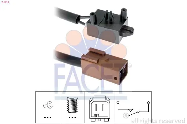 FACET 71219 | Debriyaj Kontaktor Peugeot P307 P405