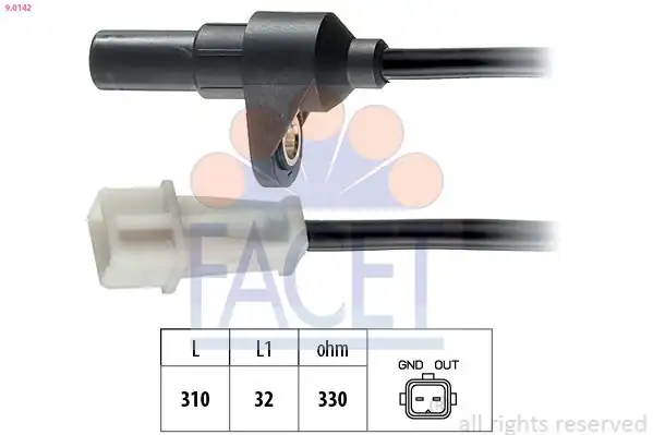 FACET 90142 | Krankmil Sensörü Volvo C70 İ S70 V70 İ V90 95 00