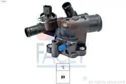 FACET 78719 | Termostat 89 C Renault Megane Laguna Qashqai Xtrail 2.0 DCI M9r