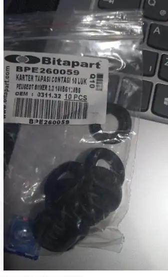 BİTAPART BPE260059 | Karter Tapası Contası 10 Luk Peugeot Boxer 22 100bg 120bg