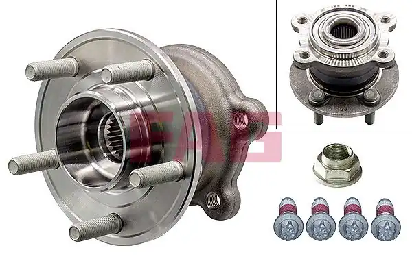 FAG 713-6793-30 | Porya Arka Rulmanı 4x4 Kuga Bm 15