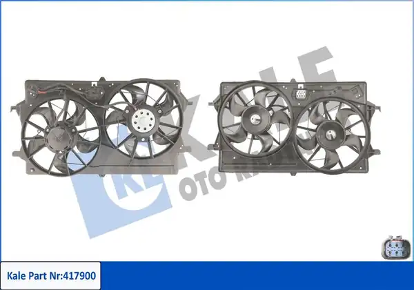 KALE 417900 | Fan Motoru Ford Focus 98 05 1 6 Benzinli Çiftli