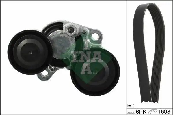 İna 529020610 V Kayış Seti Bmw N57 3 Seri F30 F80 5 Seri F10 X3 F25