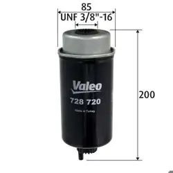 VALEO 728720 | Yakıt Filtresi 130-140 Ps