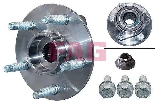 FAG 713644930 | Ön Ve Arka Teker Poryası Kit Opel Insignia A 1 4 1 6 1 8 2 0 CDTI 08