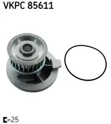 SKF VKPC85611 | Devirdaim Vectra.B-Astra.G 2.0 16V *X20xev*
