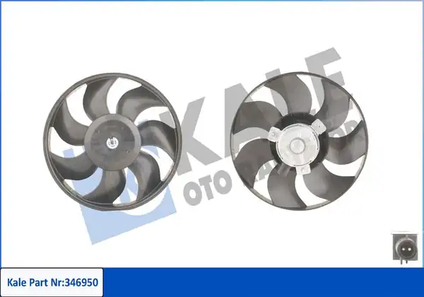 KALE 346950 | Fan Motoru Ford Fiesta II III V Escort V VII Orıon Klimasız 12v