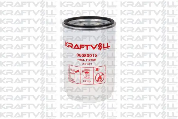 KRAFTVOLL 06080015 | Separ Filtre Volvo Fh Fm Fmx Euro 4 5 Renault Kerax 370 450