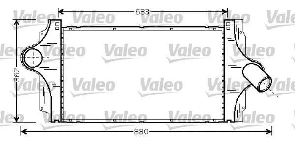 Valeo 817925 Turbo Radyatörü Renault Espace III Avantime