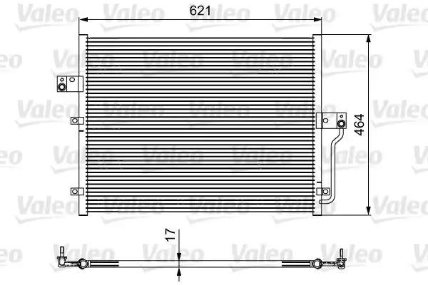 Valeo 814441 Kondenser Ssangyong Actyon Kyron 06 14
