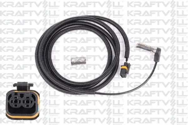 KRAFTVOLL 05090501 | ABS Sensörü Arka Sağ Kampana Tip 2150 mm B Tipi Siyah Fiş Man Truck Tgx Tgs