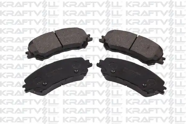 KRAFTVOLL 07010073 | Ön Fren Balatası Renault Megane IV 15-Scenic IV 15-Talisman 15-G:142 mm Y:58,5mm K:18,6 mm