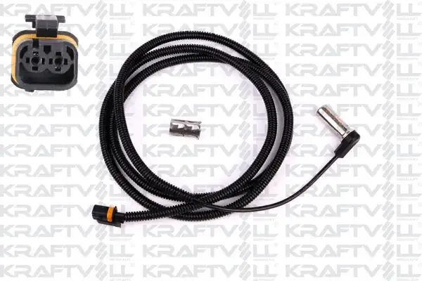 KRAFTVOLL 05090497 | ABS Sensörü Kampana Tip 2000 mm B Tipi Siyah Fiş Spiral Korumali Man Truck Neoplan