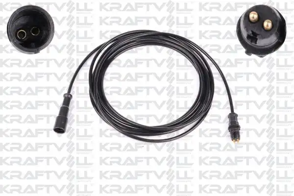 KRAFTVOLL 05090562 | ABS Sensörü Uzatma Kablosu Yuvarlak Fiş Yuvarlak Soket 3810 mm Renault Truck Man Daf Krone