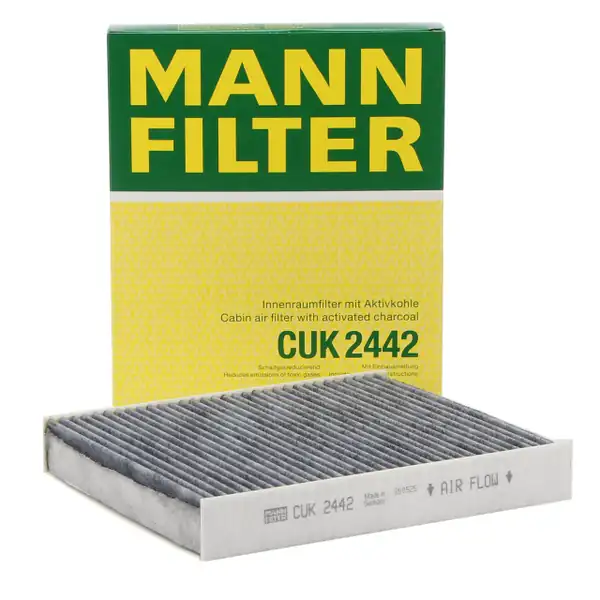 MANN CUK2442 | Opel Zafira C Astra J Insignia Chevrolet Cruze 09 Karbonlu Polen Filtresi