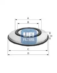 UFI 27-200-00 | Filtre Hava Nissan Sunny 90 96 B13