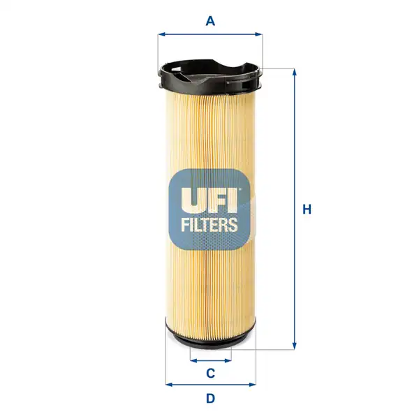 UFI 27-A51-00 | Hava Filtresi Mercedes Om646 CDI 204 C 200 220 CDI