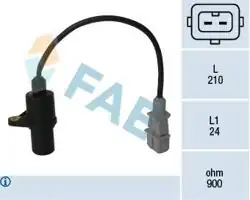 FAE 79047 | Krank Devir Sensörü Hyundai Accent Getz Elantra Rio Cerato Accent Era 00-05 2 Fişli Benz