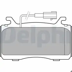 DELPHI LP3310 | Fren Balatası Ön Alfa Romeo Giulia/Stelvio 2.0/2.2