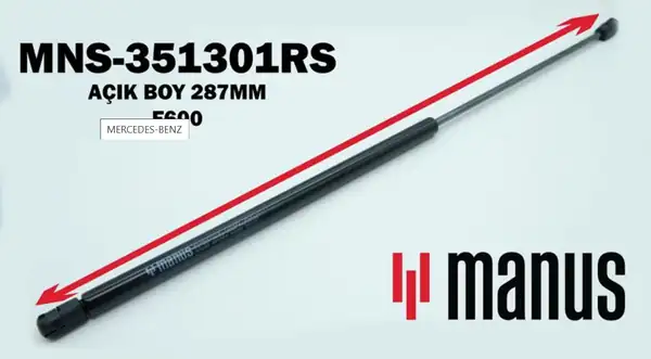 MANUS 351301RS | Bagaj Amortisörü 03 10 Cordoba 2 Adet