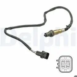 DELPHI ES21157-12B1 | Oksijen (Lambda) Sensörü Hyundai Accent Blue, i20, i30, Elantra, Kia Rio, Sportage