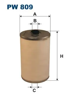 FILTRON PW809 | Yakıt Filtresi Agir Vasita