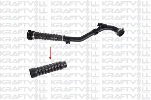 KRAFTVOLL 10034727 | Turbo Hortumu Plastik Boru Hariç 2 Kat Polyester Kullanilmistir Renault Laguna III Bt0 1