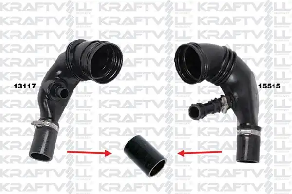 KRAFTVOLL 10031754 | Turbo Borusu Hortumu 35mm X 6 5cm Fiat Fiorino Linea 500 500 L 1 3 Multijet Fiat Grande Punto