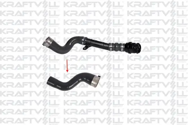 KRAFTVOLL 10034616 | Turbo Hortumu Plastik Boru Hariç Ok Ile Gosterilen Büyük Hortum Renault Megane IV 1 5 dCi Renault