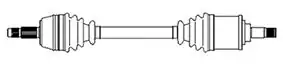 METELLİ 17-0078 | Aks Sol Peugeot Partner Citroen Berlingo 1 9d