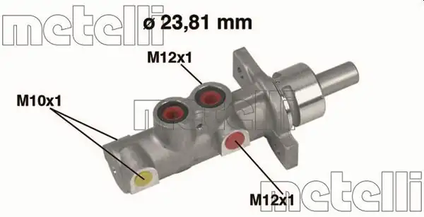 METELLİ 05-0362 | Ana Merkez ABS siz Peugeot Partner Citroen Berlingo 1 9d