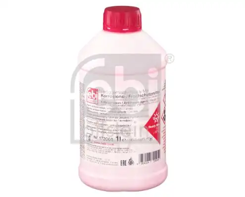 Febi Bilstein 172005 Antifriz Kırmızı 1 Litre G12 Hazır Karisim 35 C Motor Soğutma Sıvısı
