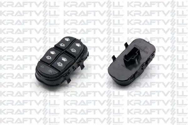 KRAFTVOLL 04050201 | Cam Açma Kumanda Anahtarı Ön Sol Focus Dörtlü 98 05 11 Pin