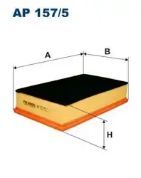 FILTRON AP157/5 | Hava Filtresi 03 > T.Porter.T5