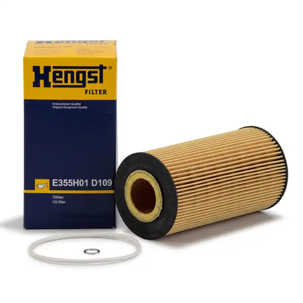HENGST E355H01D109 | Yağ Filtresi Audi S4 B6 B7 A6 A8 3 7 4 2 VW Phaeton 4 2 V8 880379