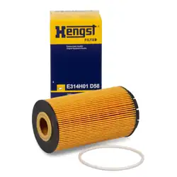 HENGST E314H01D58 | Yağ Filtresi VW A8 6.0