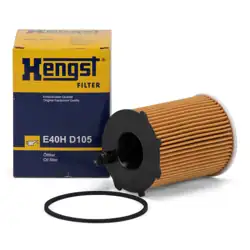 HENGST E40HD105 | Yağ Filtresi Opel Crossland X / Grandland X B16DTH