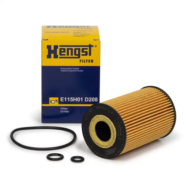 HENGST E115H01D208 | Yağ Filtresi Golf5 Passat Caddy Jetta T5 T6 A3 Leon Crafter 1 6 2 0 TDI