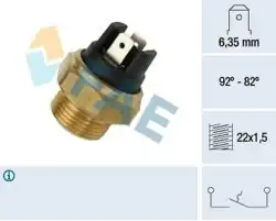 FAE 37320 | Fan Müşürü R9-R11 P204-P304-P504-P505-J9 92°C-82°C