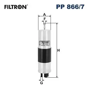 FILTRON PP866-7 | Yakıt Filtresi Volvo S90 V90 Xc60 Xc90
